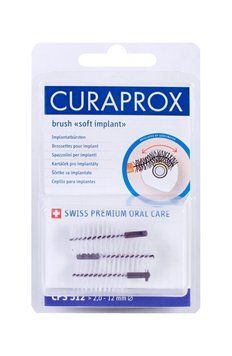 Набор ершиков межзубных Curaprox Soft Implant 12 мм без держателя, 3 шт 8610-2543 фото