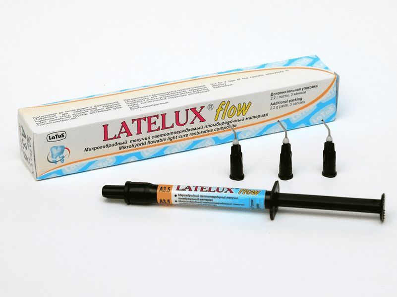 Latelux Flow текучий композит Latus (Лателюкс Флоу), 5г А2 3010-1162_F343 фото
