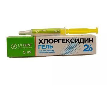 Гель Хлоргексидину 2% DiDent 5 мл 4010-6770 фото