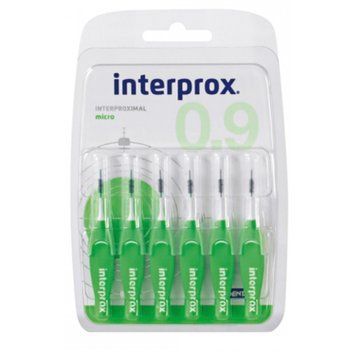 INTERPROX 4G Micro 0.9 мм Міжзубні йоржики, 6шт 7810-7067 фото