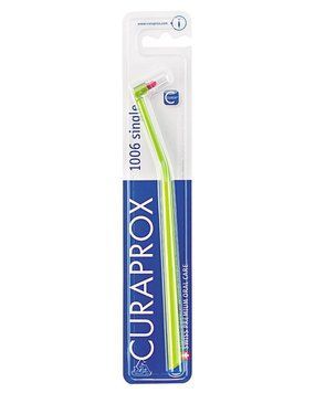 Curaprox, Single & Sulcular (1 шт.), зубна щітка монопучкова 6 мм. 1210-2607 фото