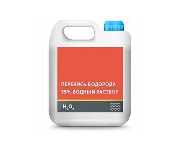 Перекис водню 35% водний розчин (5 л) 7410-2084 фото