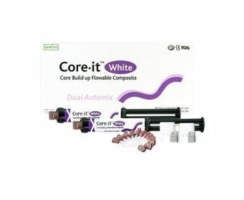 Цемент двойного отверждения Spident Core IT Белый 10 г 4010-2755 фото