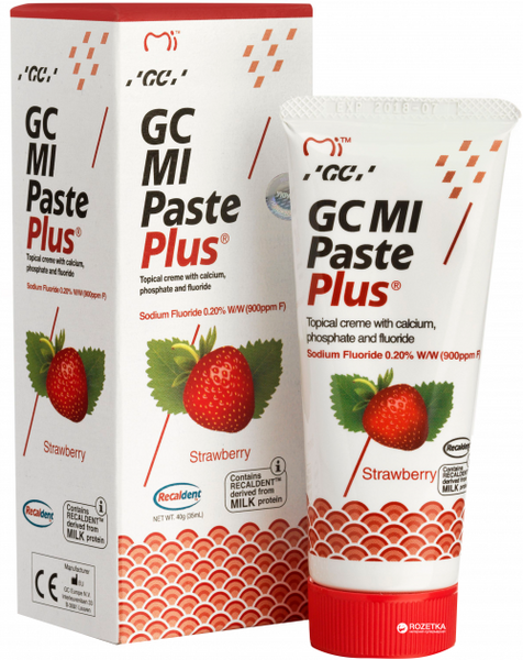 MI PASTE GC паста (Мі Паста), 35мл (40г) Полуниця 2210-1049 фото