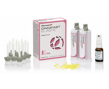 GINGIFAST Elastic ясна маска А-силікон для відтворення ясна, 2 картриджа по 50 мл 9210-2768 фото