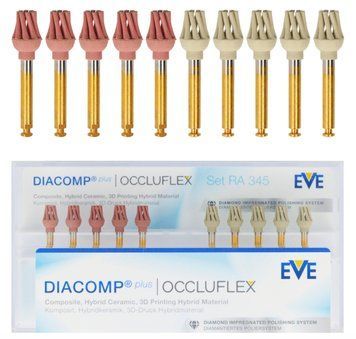 Поліра Diacomp Plus Occluflex EVE Medium рожева 3310-6389 фото