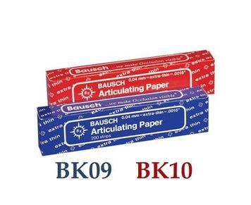 Бумага Артикуляционная прямая Bausch (Бауш) BK09 / ВК10 40мкм ВК09 синия 1810-1863 фото