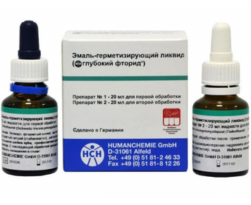Humanchemie, герметик для эмали (20 мл.+20 мл.) 4810-2415 фото