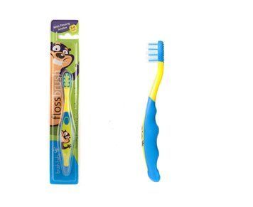 Miradent FlossBrush зубна щітка дитяча від 3 до 6 років 7410-2498 фото