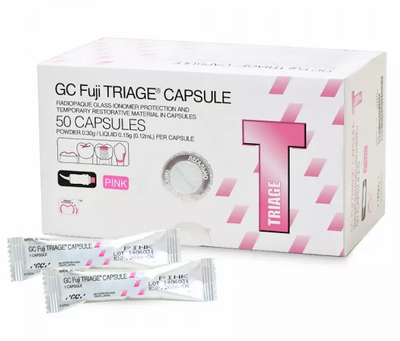 GC, FUJI TRIAGE pink (1 шт.), цемент для фіксації 1110-0882 фото