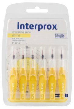 INTERPROX 4G Mini 1.4мм Dentaid(6 шт.), йоршики для чищення зубів 4210-2436 фото