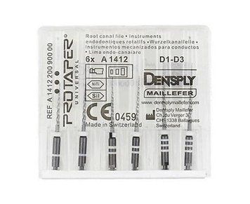 ПроТейпер Dentsply D1-D2-D3 для распломбировки каналов Dentsply Sirona ассорти 6210-2089 фото