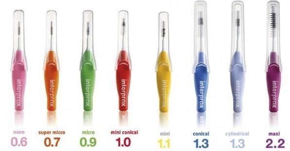 INTERPROX 4G Mini 1.4мм Dentaid(6 шт.), йоршики для чищення зубів 4210-2436 фото