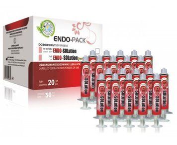 Шприци для промивання ендодонтичні ENDO-PACK (ENDO-SOLution) Cerkamed 20шт, 5мл 5110-6871 фото