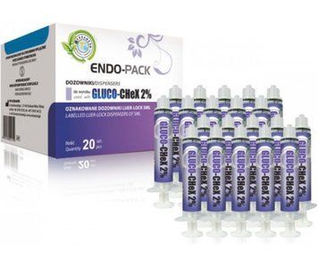 Шприци ендодонтичні ENDO-PACK (Gluco-Chex) Cerkamed 20шт, 5мл 7910-6872 фото