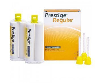 PRESTIGE Regular Vannini Dental, коригуюча маса 2 картриджа по 50 мл 2310-6341 фото