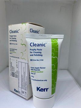 CLEANIC Kerr (100 г.), паста полірувальна з фтором зелене яблуко 5510-2459 фото