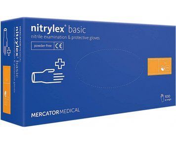 Рукавички нітрилові Nitrilex, 100шт XS 4710-2193 фото