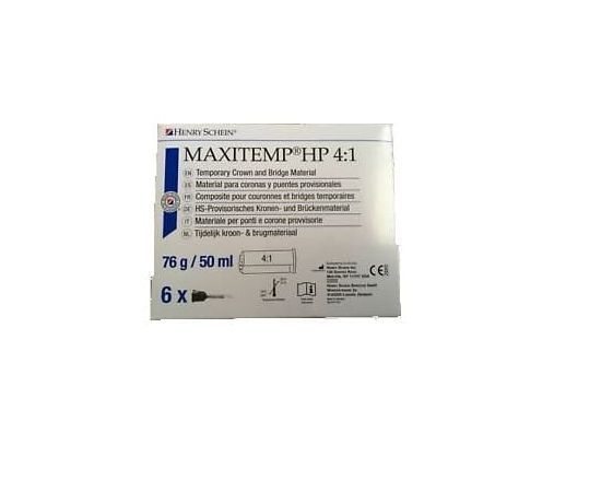 МаксіТемп (Maxitemp) 1:4 Henry Schein тимчасова пластмаса, 50мл 2010-1674 фото