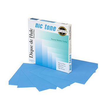 Хустки для коффердама NIC TONE RUBBER DAM синие 9110-6379_4B88 фото