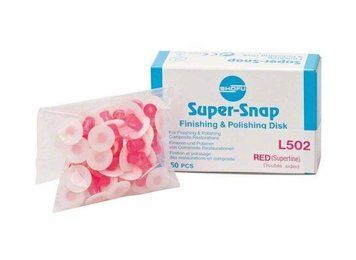 Диски Super-Snap червоні Shofu RED Superfine mini (L521), 50шт 3310-2634 фото