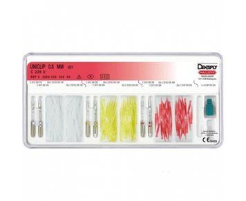 UniClip 0.8мм Dentsply Sirona(100 шт.), штифти беззольні 8910-1851 фото
